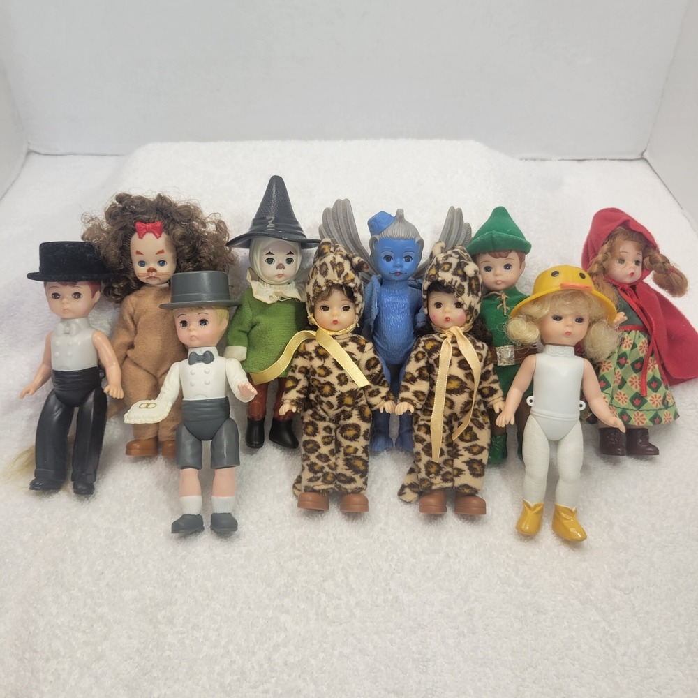 Vtg Madame Alexander 5" Mcdonalds Figurine Dolls MIXED LOT OF 10 Various
